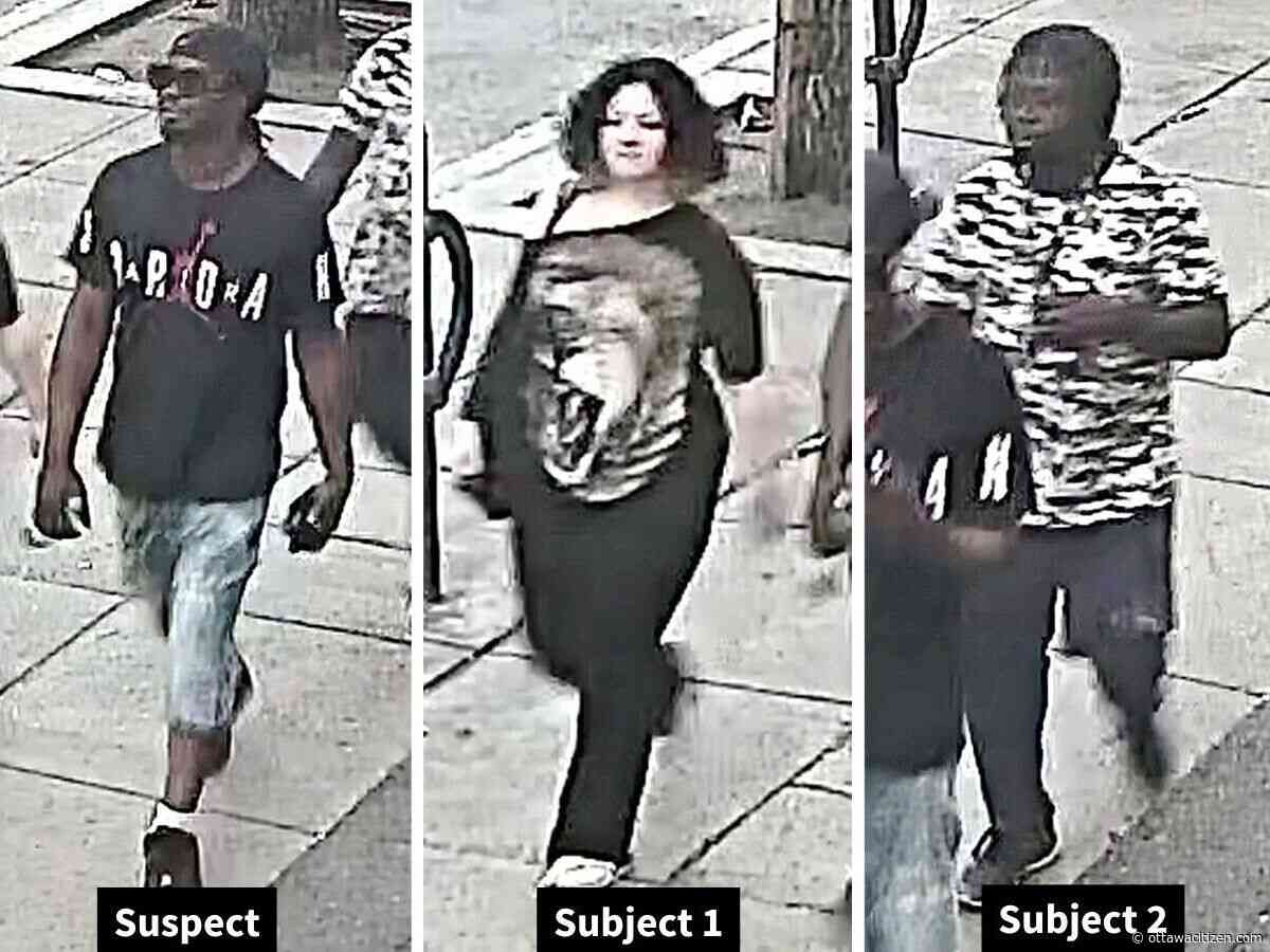 Ottawa police seeking to identify trio in connection with downtown assault in July