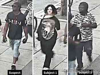 Ottawa police seeking to identify trio in connection with downtown assault in July