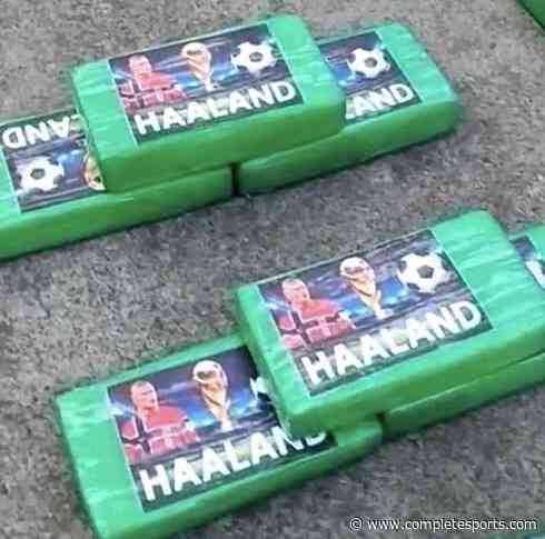 Drug Gang Uses Haaland Stickers To Label Shipment Of Cocaine In Ecuador