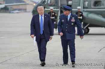 ‘No they’re not’: Trump claims reports that families are worried about man-overboard USS Lincoln crew are lies