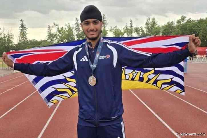 Abbotsford athletes earn medals at Legion Youth Track and Field Nationals
