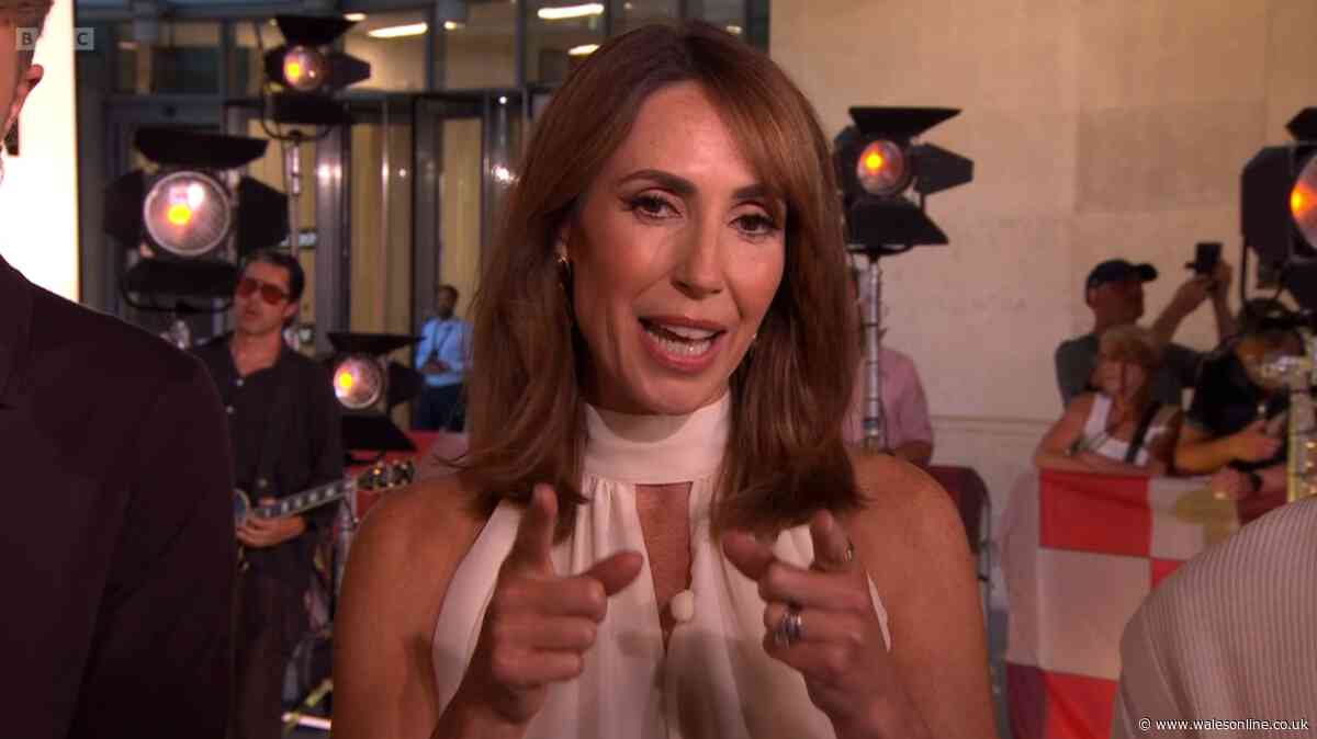 BBC The One Show's Alex Jones shares emotional message with fans live on air