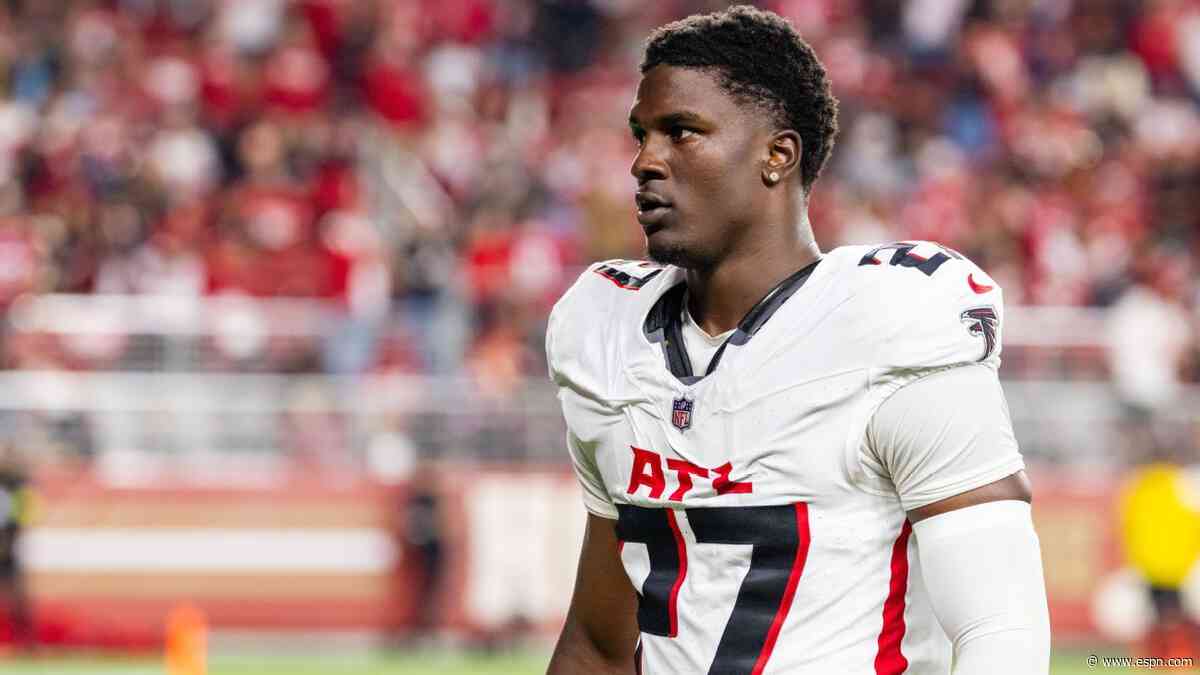 Falcons' Pearce suspended 8 games after arrest