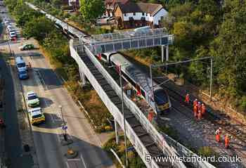 Second London train derails in 24 hours causing travel chaos