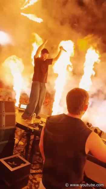 Makina Time in Ibiza just hits different #dimitrivegaslikemike #electronicmusic #ushuaiaibiza
