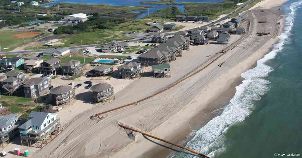 After 32 homes collapse, Buxton beach nourishment project moves forward