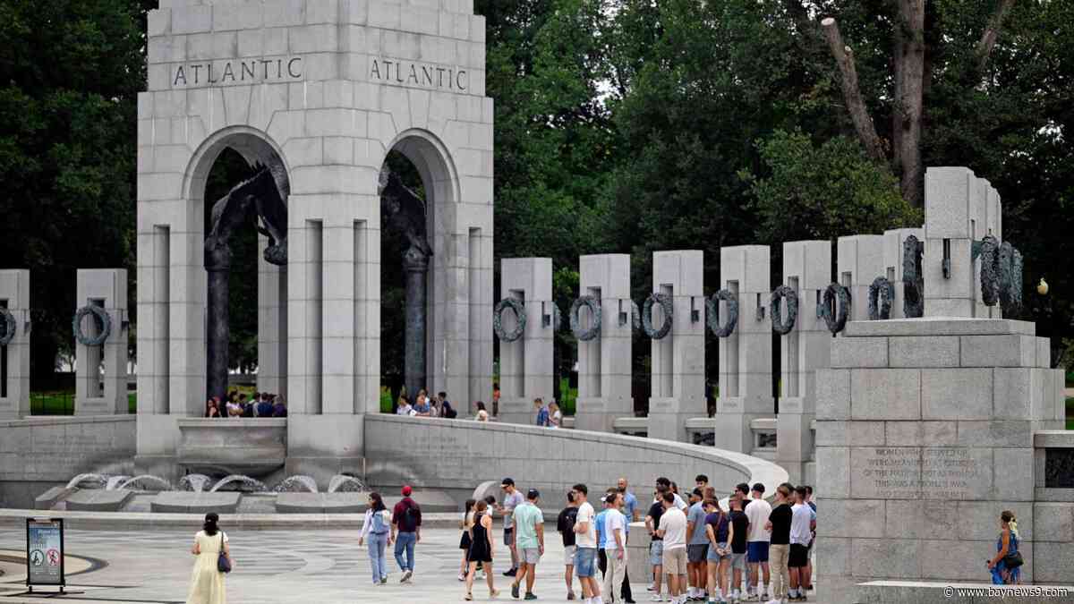Arrest announced in vandalism of World War II Memorial
