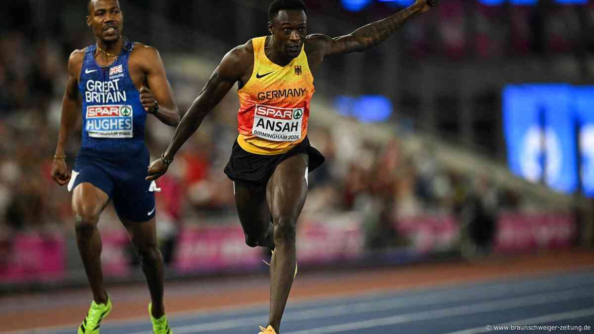 Owen Ansah gewinnt EM-Gold über 200 Meter