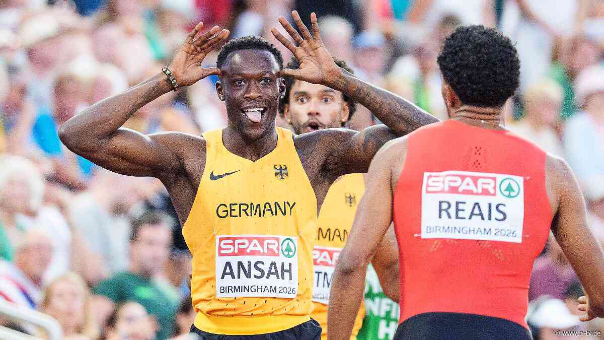 Sensation in 19,95 Sekunden: Trotz Doping-Ärger: Ansah rast zu EM-Gold über 200 Meter