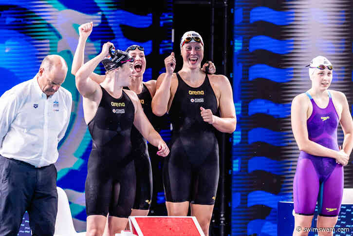 WATCH: Steenbergen Splits 50.74, Knedla Upsets Kolesnikov In The 50 Back & More On Day 5 of 2026 Euros