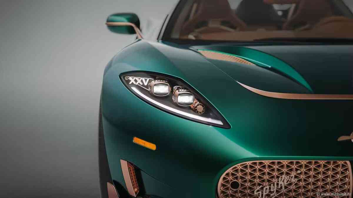 Nederland heeft weer een supercar: dit is de nieuwe Spyker C8 Preliator XXV