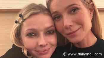 Gwyneth Paltrow, 53, and lookalike daughter Apple Martin, 22, look like SISTERS as they pose in swimsuits