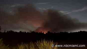 Brush fires burn in SW Miami-Dade, bringing hazy conditions to West Kendall area