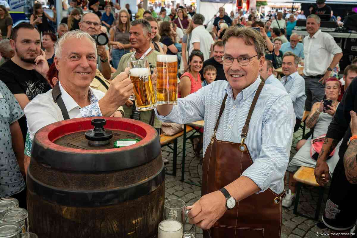 Die schönsten Fotos vom Auftakt: So hat das Altstadtfest in Mittweida begonnen