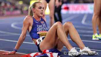 Keely Hodgkinson misses out European Championships gold medal in thrilling 800m final