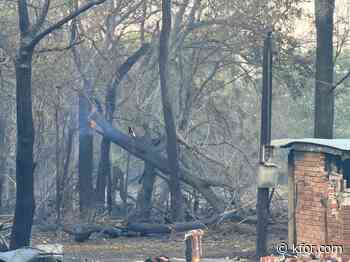 Do not ingest water order issued for mobile home park caught in Thursday's fire
