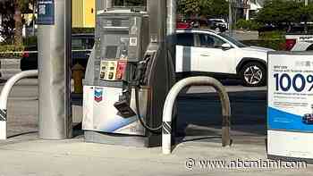 Suspected arsonist sought after gas pump set on fire in SW Miami-Dade, deputies say