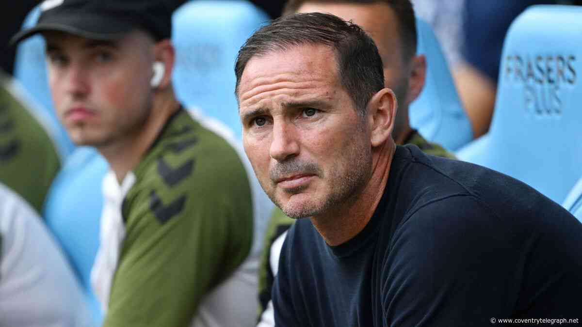 Wright, Rudoni, Mason-Clark - Frank Lampard issues Coventry City injury update as Arsenal loom