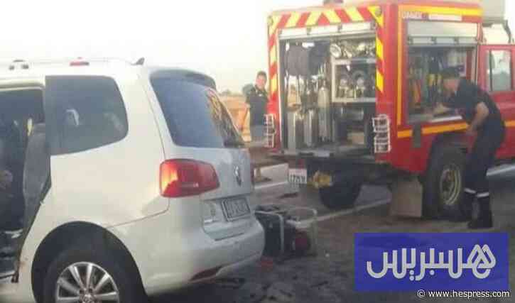 6 قتلى في حادث سير مروع قرب برشيد