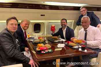 Trump’s plane is filled with ‘boxes and boxes of McDonald’s,’ RFK Jr reveals