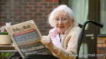 The 110-year-old 'supercentenarian' who can't do without her Daily Mail