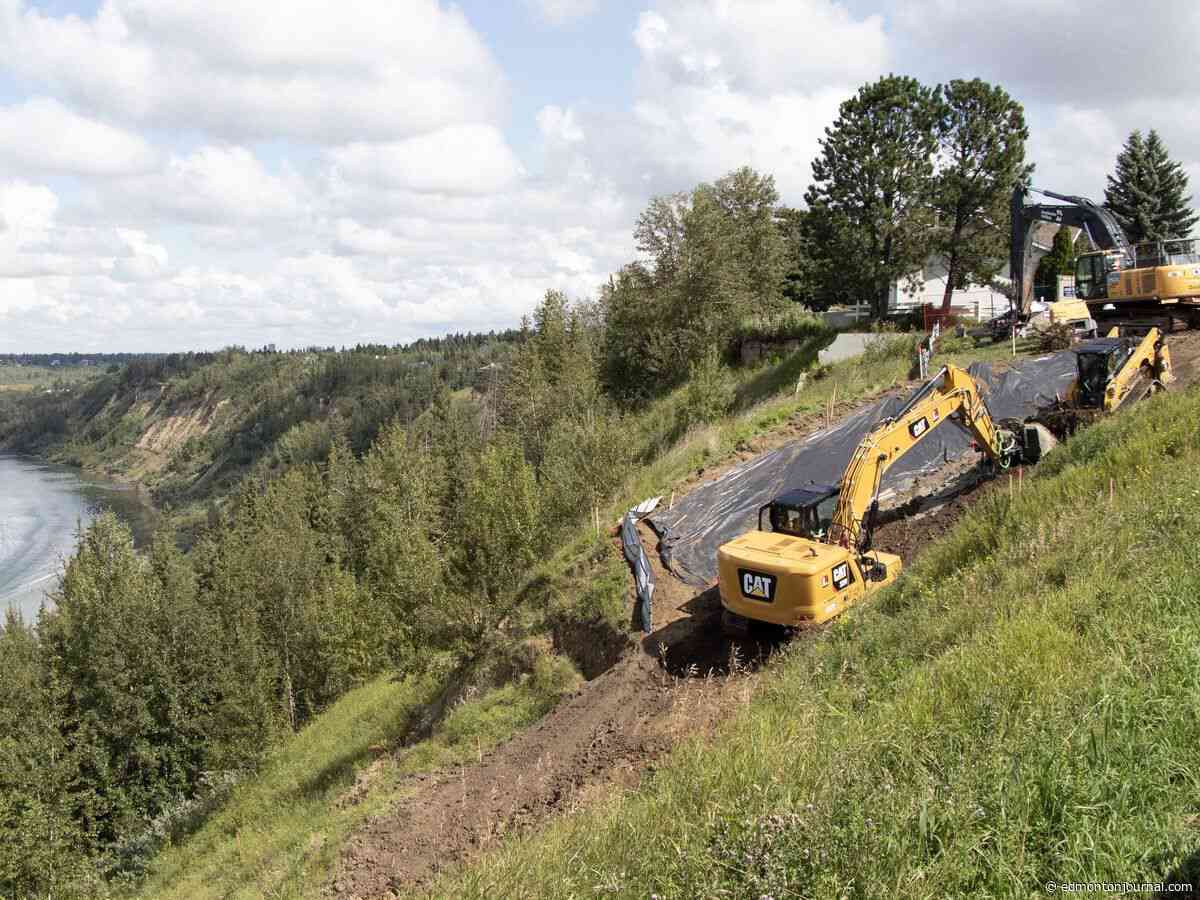 'Really extreme situation': Edmonton's wettest summer on record raises questions around erosion
