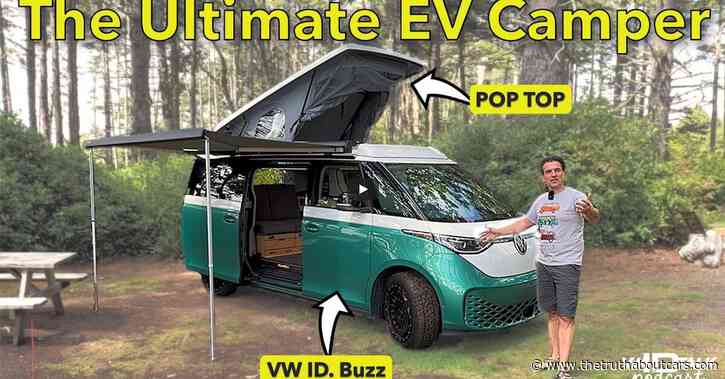 Slept in the New VW ID. Buzz Pop-Top Camper