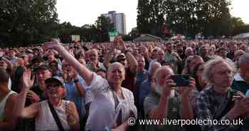 Huge band take over Bootle and perform Liverpool anthem