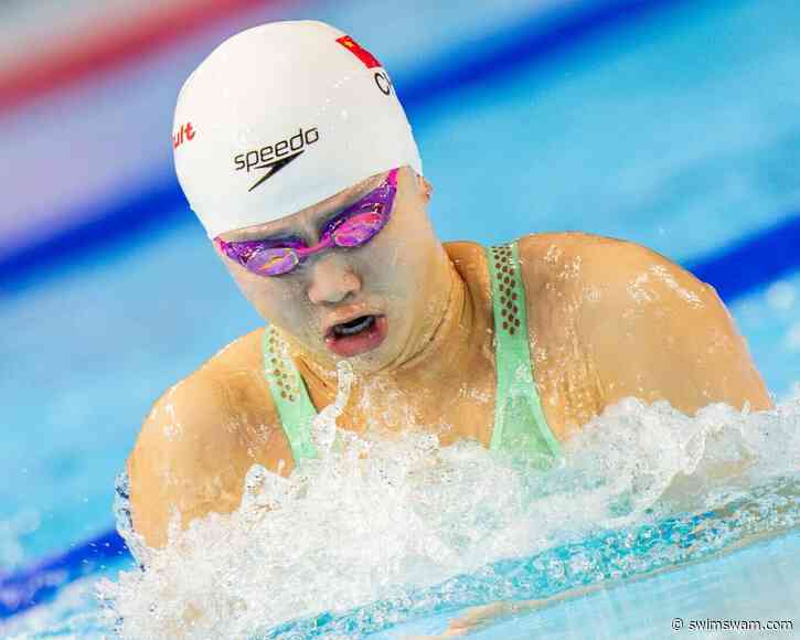 China’s Tang Qianting Breaks Lilly King’s U.S. Open Record in Prelims