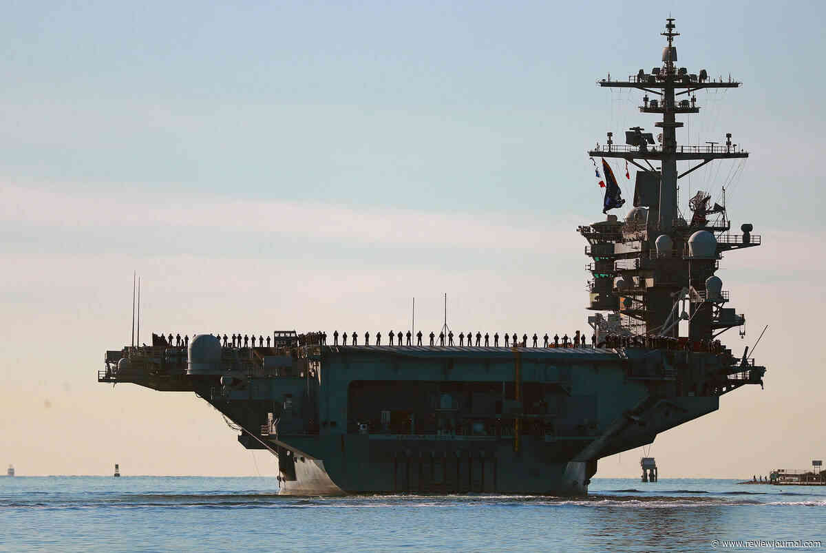 Trump: USS Lincoln’s record time at sea during Iran operations ‘not nearly long enough’