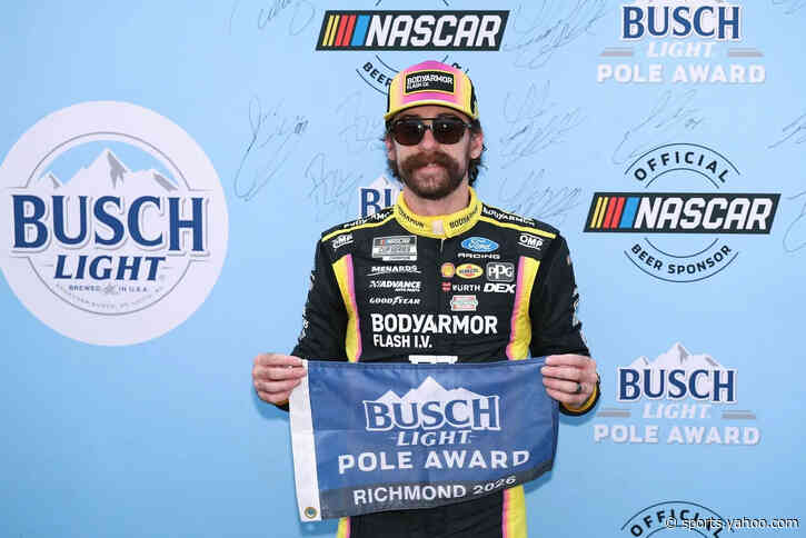 NASCAR Cup Richmond starting lineup: Ryan Blaney takes pole position
