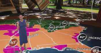 Heat and humidity keeping Georgia sweating over the weekend
