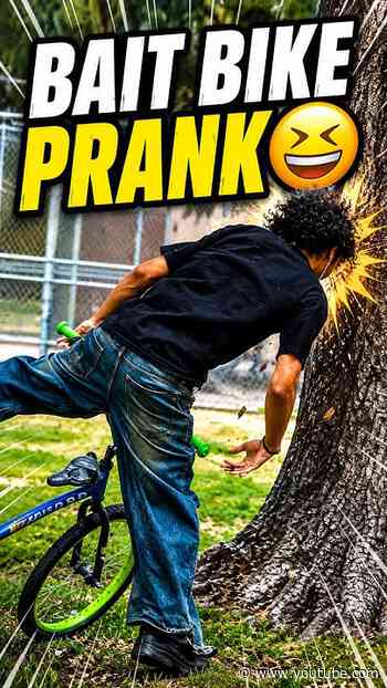 INSTANT KARMA Bait Bike Prank 😂 #Pranks #Funny #Viral