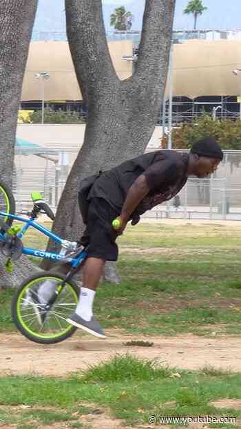 Instant Karma for Bike Thief 😂 #shorts #karma