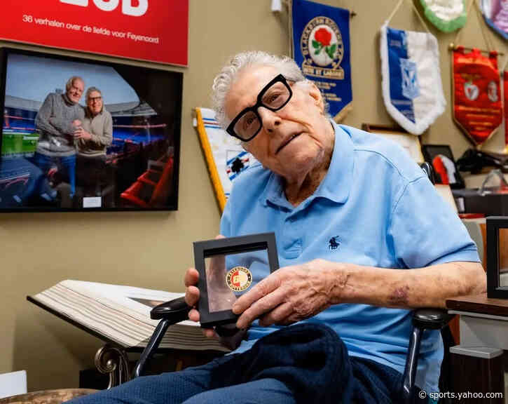 Feyenoord legend of 60 years hailed by fans on 91st birthday