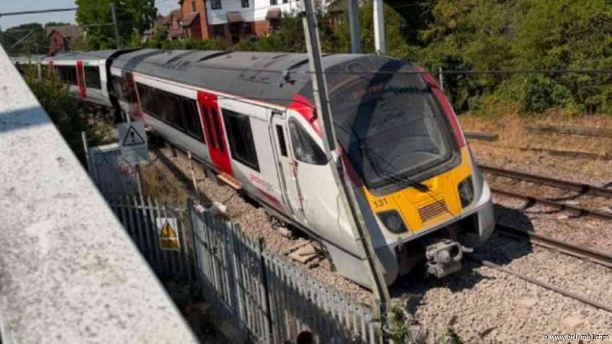 Railway bosses insist lines are safe in extreme heat after two trains derail within 24 hours