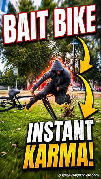 Thief gets Instant Karma, Bait Bike Prank 😂 #Pranks #Funny #Viral