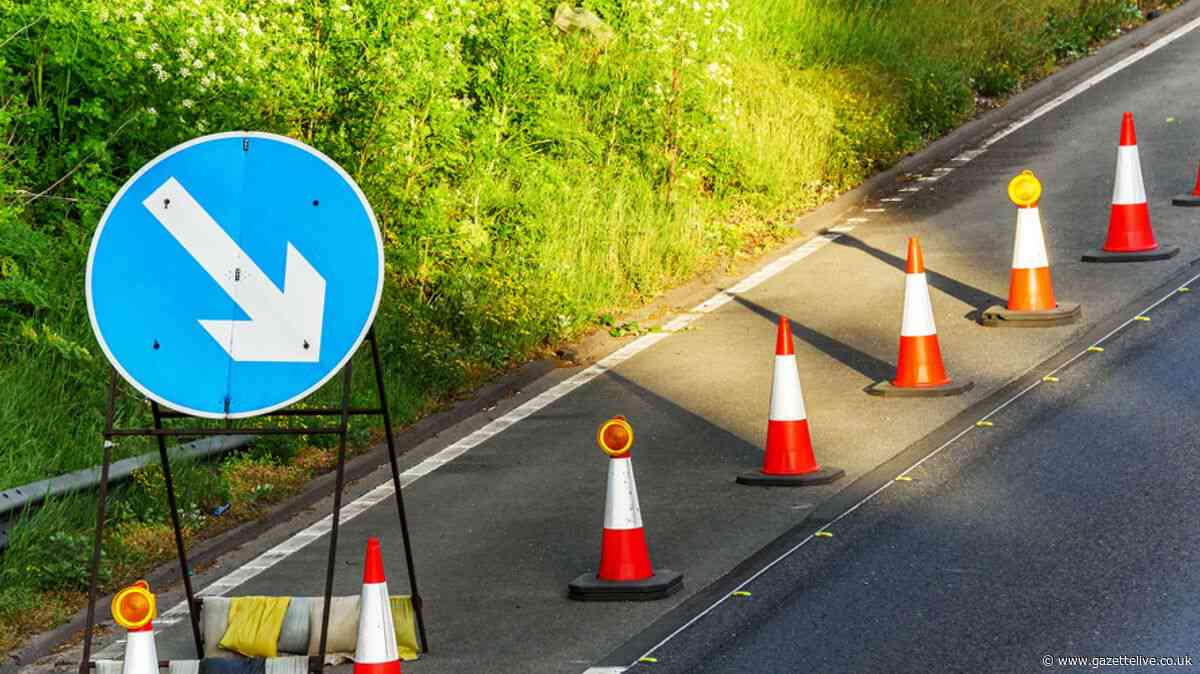 From Cranmore Road to Cleveland Drive: Roadworks happening in Middlesbrough this week