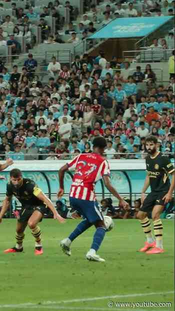 Jorge Domínguez's goal 🆚 City (📆 26/27 preseason)