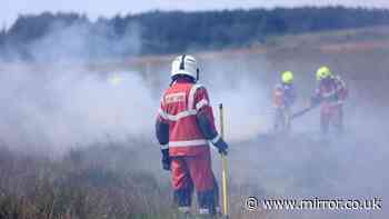 Four teens arrested on suspicion of arson after massive wildfire spread across Porth