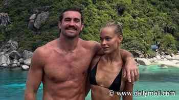 NRL star Connor Watson announces he is expecting his first child with model girlfriend Kiana Flanet