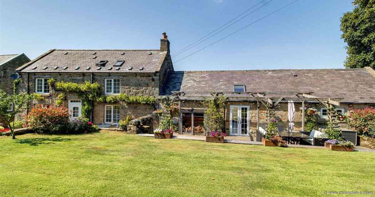 The peaceful Northumberland cottage with far-reaching views that's up for sale at £725,000