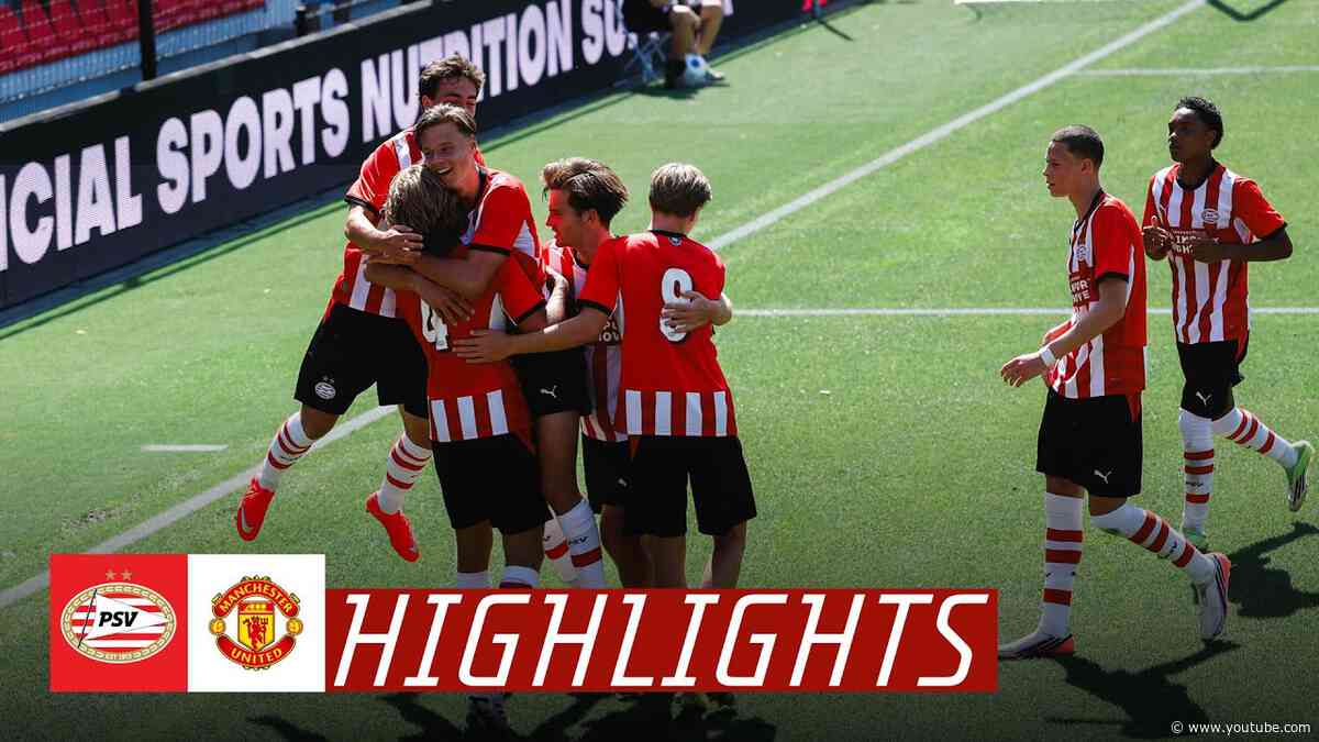 HIGHLIGHTS | De eerste wedstrijd van PSV O19 op de Otten Innovation Cup! 🌟