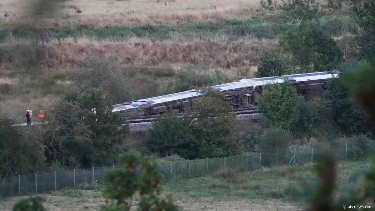 A second passenger train derails in England in 2 days