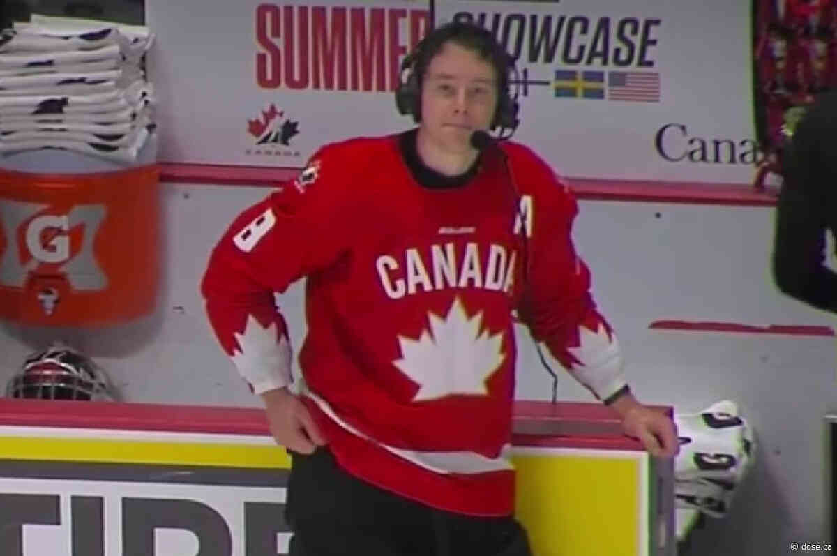 Prospect Cameron Reid showers Nick Suzuki with praise