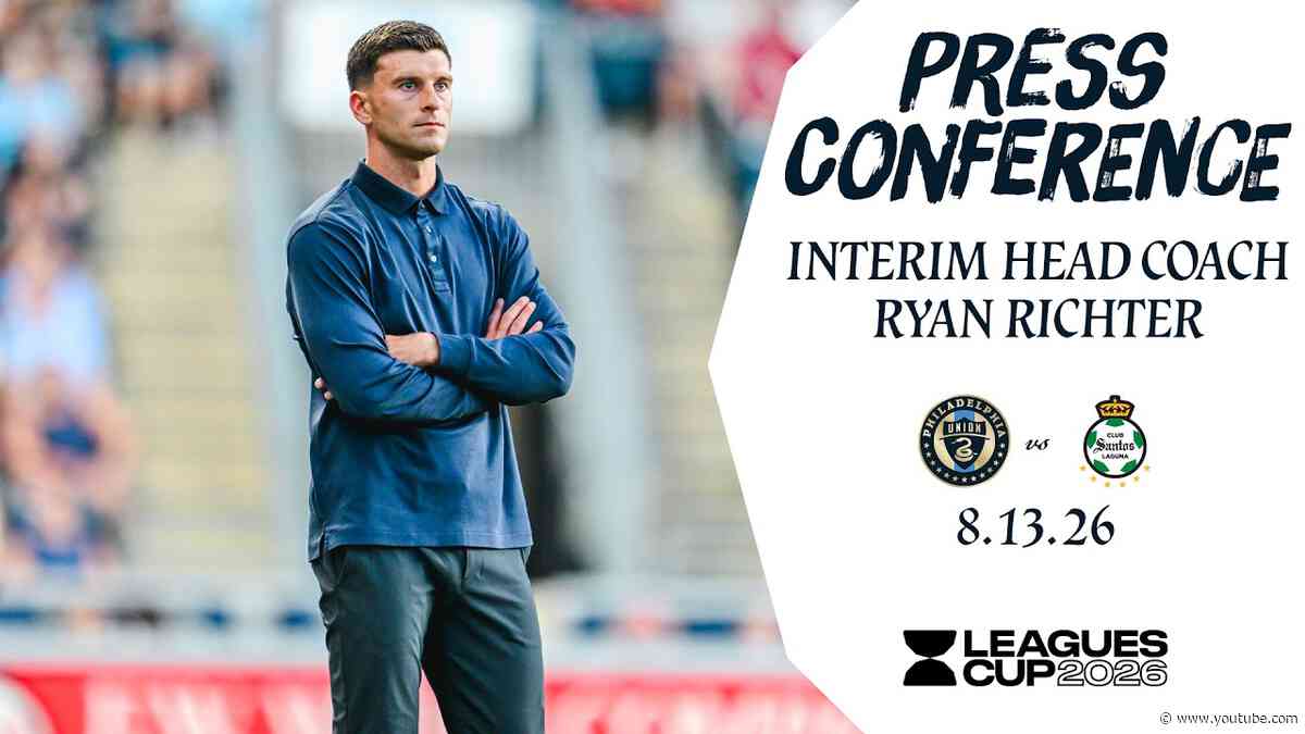 Press Conference | Ryan Richter after the club's Leagues Cup contest against Santos Laguna.