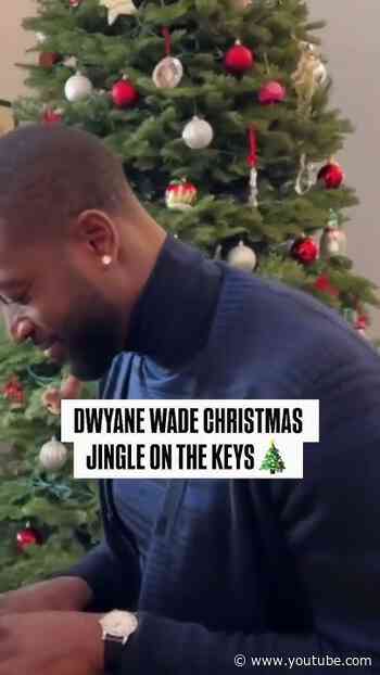 In the spirit of having a game on Christmas Day 🎵 #nba #basketball #miamiheat #dwyanewade #music