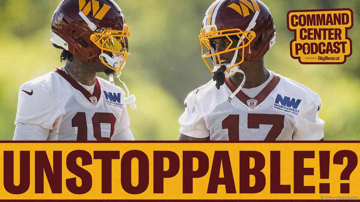 You Just Can't Cover Them!!! | Command Center Podcast | Washington Commanders | NFL