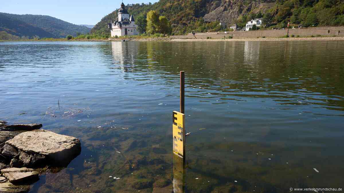 Rhein-Niedrigwasser: Pegel Kaub erreicht historischen Tiefstand