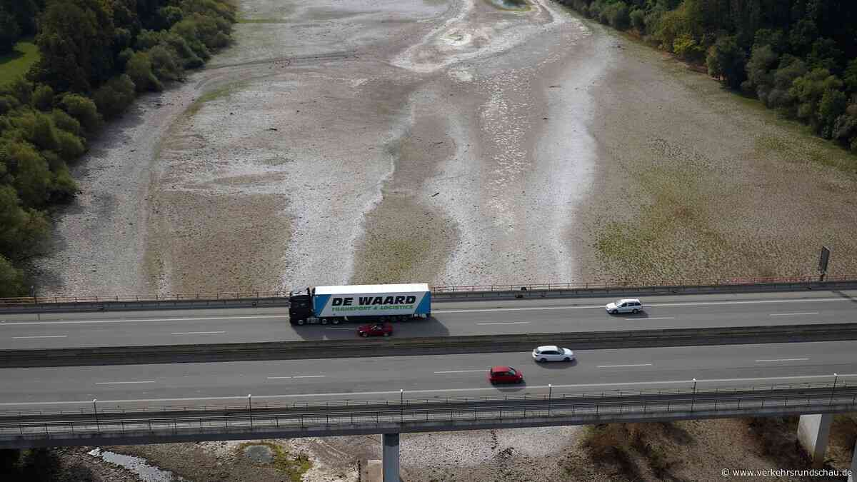 Niedrigwasser: Jetzt sind Straße und Schiene gefragt